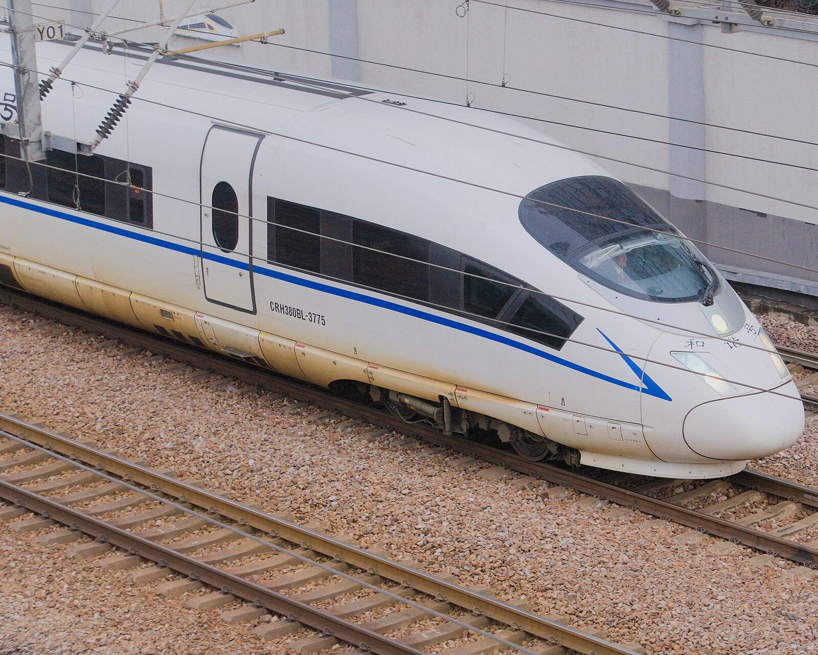 CRH380BL 3775 near Zhongshan Rd. (N.) in Shanghai, China 20260228